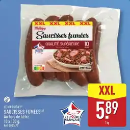 ALDI LE MARSIGNY SAUCISSES FUMÉES offre