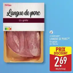 ALDI LE MARSIGNY LANGUE DE PORC offre