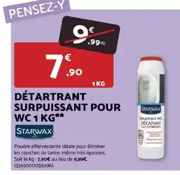Bricomarché STARWAX Détartrant WC Décapant offre