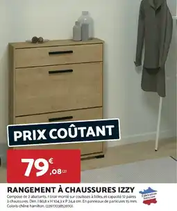 Bricomarché IZZY RANGEMENT À CHAUSSURES offre