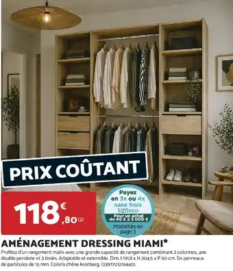 AMÉNAGEMENT DRESSING MIAMI*