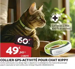 Bricomarché Kippy Collier GPS-activité pour chat offre
