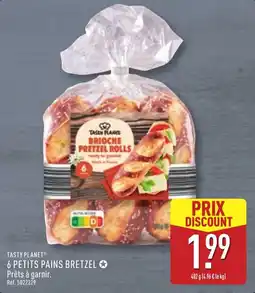 ALDI TASTY PLANET Brioche Pretzel Rolls offre