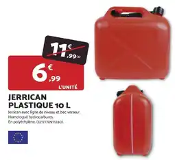 Bricomarché JERRICAN PLASTIQUE offre