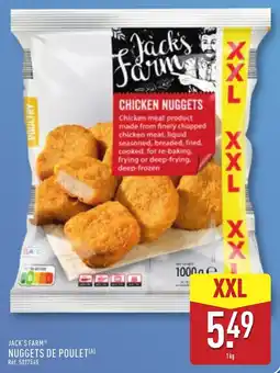 ALDI Jack's Farm Nuggets de poulet offre