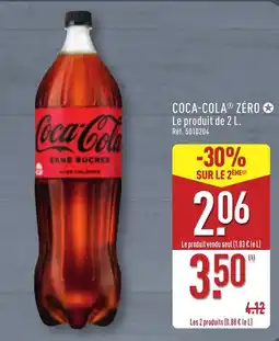 ALDI Coca-Cola Zéro offre