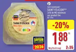 ALDI PAYS GOURMAND Saint-Félicien offre