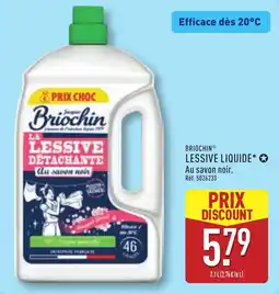 ALDI Briochin Lessive liquide offre