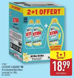 ALDI X-TRA LESSIVE LIQUIDE offre