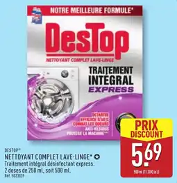 ALDI Destop Nettoyant complet lave-linge offre