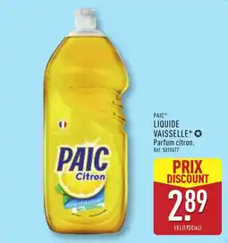 ALDI PAIC LIQUIDE VAISSELLE offre