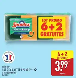 ALDI Spontex Gratte-Éponge offre