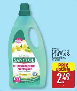 ALDI SANYTOL Le Désinfectant Nettoyant offre