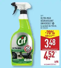 ALDI Cif Ultra Max Dégraissant Universel offre