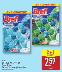 ALDI Bref 3 BLOCS WC offre