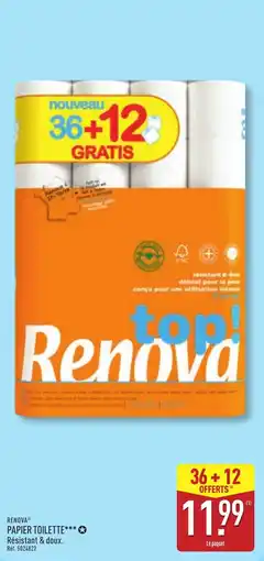 ALDI Renova Papier toilette offre