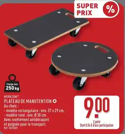 ALDI WORKZONE PLATEAU DE MANUTENTION offre