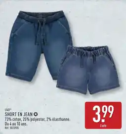 ALDI L&D SHORT EN JEAN offre