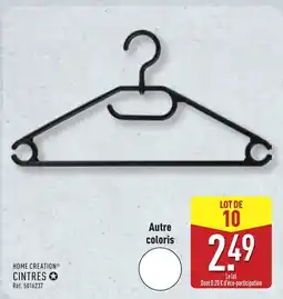 ALDI HOME CREATION CINTRES offre