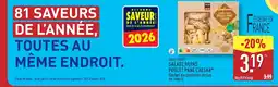 ALDI Daylicious salade repas poulet pané caesar offre