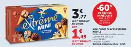 Super U Nestle Mini Cones Glaces Extreme offre