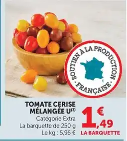 Super U TOMATE CERISE MÉLANGÉE offre