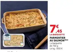 U Express Bricassat Parmentier au saumon offre