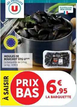U Express U Moules de Bouchot offre