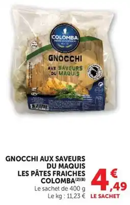 Super U COLONBA Gnocchi aux saveurs du maquis offre