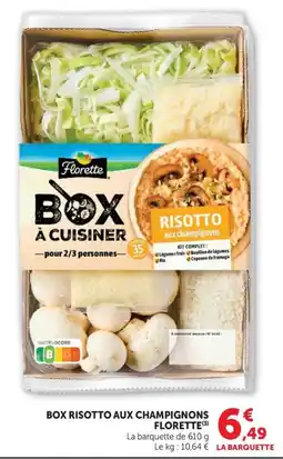 U Express FLORETTE BOX RISOTTO AUX CHAMPIGNONS offre
