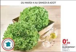 Hyper U SALADE BATAVIA offre