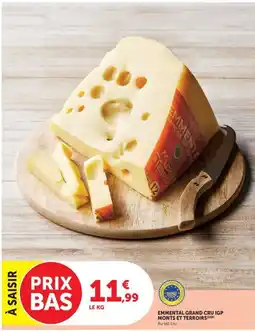 Hyper U EMMENTAL GRAND CRU IGP offre
