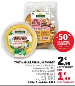 Hyper U SUD & SOL Crème de maïs à la Mexicaine offre