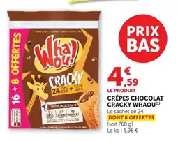 U Express Whaou! Crêpes chocolat cracky offre