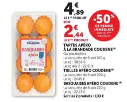 U Express Coudene Basquaises apéro offre