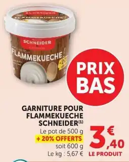 Super U SCHNEIDER FlammeKueche offre