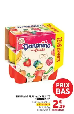 U Express Danonino fromage frais aux fruits offre