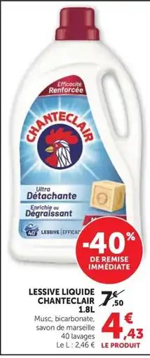 U Express CHANTECLAIR LESSIVE LIQUIDE offre