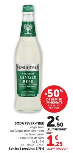 U Express Fever-Tree Premium Ginger Beer offre
