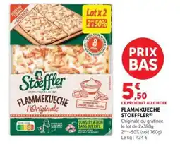 Hyper U Stoeffler Flammekueche offre