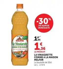 Hyper U MELFOR La Vinaigrette comme à la maison offre