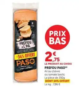 Hyper U PASO Prefou offre