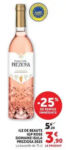 Hyper U DOMAINE ISULA PREZIOSA offre