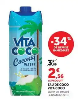 Hyper U VITA COCO Coconut Water offre