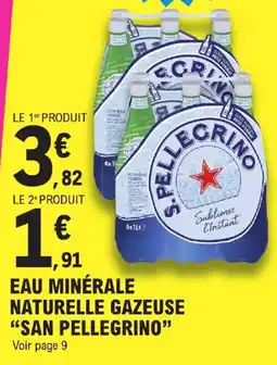 E.Leclerc Express San Pellegrino Eau minérale naturelle gazeuse offre