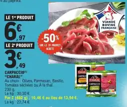 E.Leclerc Express CHARAL Carpaccio offre