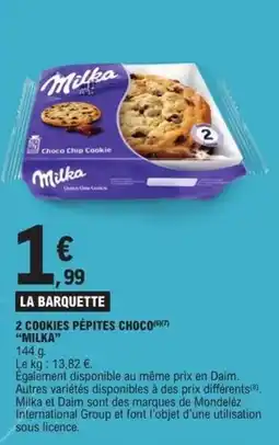 E.Leclerc Express Milka Cookies pépites choco offre