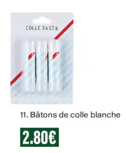 Monoprix COLLE Bâtons de colle blanche offre
