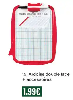 Monoprix Ardoise double face offre