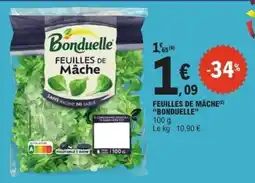 E.Leclerc Express Bonduelle Feuilles de Mâche offre